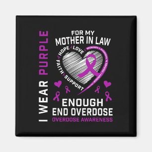 Íman Camisa de Conscientização sobre o Fim do Overdose 