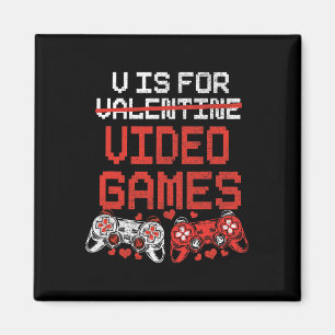 Íman Camisa De Dia de os namorados Para Jogo De Vídeo P
