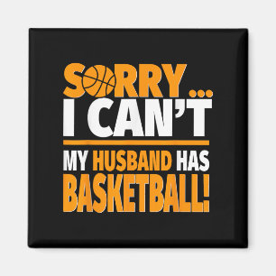 Íman Camisa de Esposa do Treinador de Basquete ou Jogad