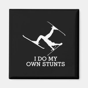 Íman Camisa de Esqui - Eu Faço Meus Próprios Stunts - C