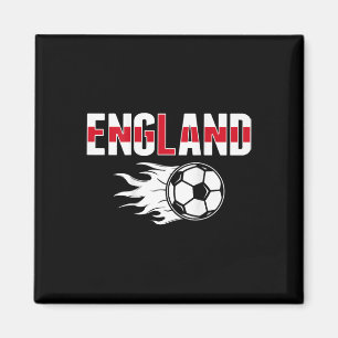 Íman Camisa de Fã de Futebol da Inglaterra - Bandeira I
