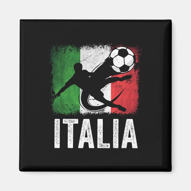 Íman Camisa de Fã de Futebol da Itália (Frente)