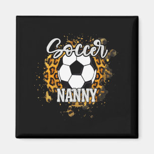 Íman Camisa de Família de Futebol Vintage da Babá de Fu