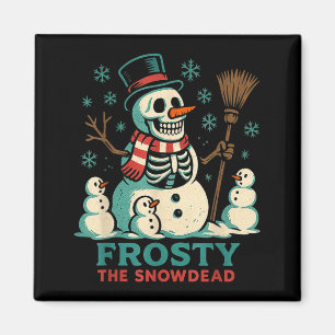 Íman Camisa de Frosty O Boneco de Neve Morto Humor Esqu