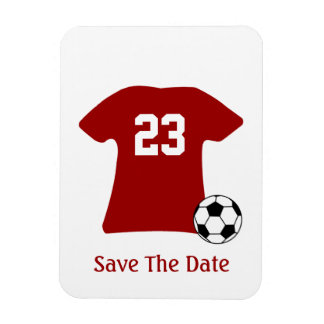 Íman Camisa De Futebol Personalizada Com Ímã Flexível D