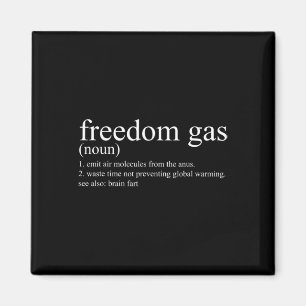 Íman Camisa de Gás de Liberdade de Definição Sarcástica