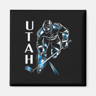 Íman Camisa de Hockey Eddy'S Canyon Uni-adulto Utah Hoc
