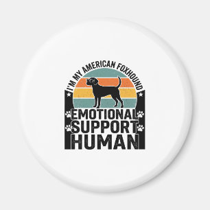 Íman Camisa de Humano de Suporte Emocional American Fox
