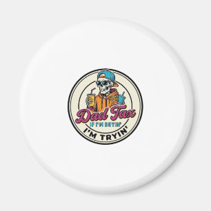 Íman Camisa de Humor de Comida Rápida do Imposto do Pai