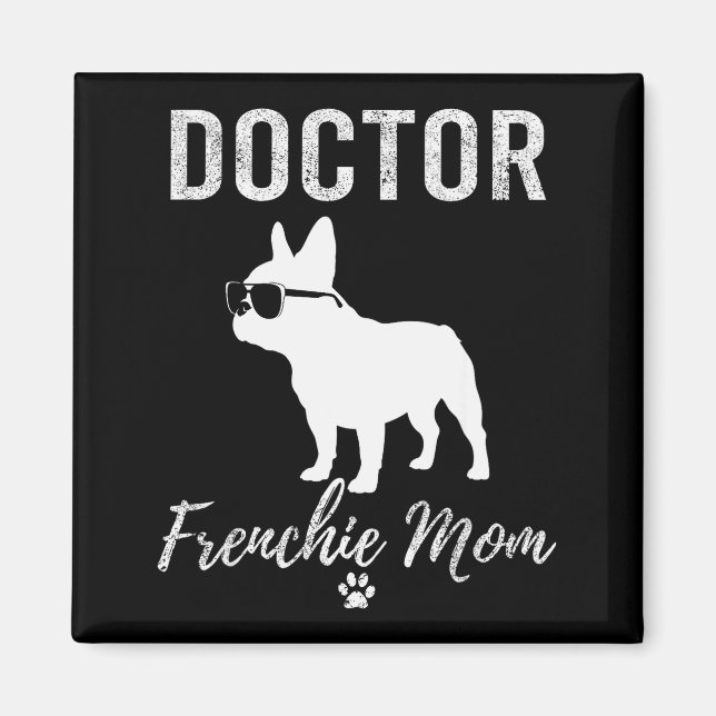 Íman Camisa de Mãe Doutora Francesa Engraçada Amante de (Frente)