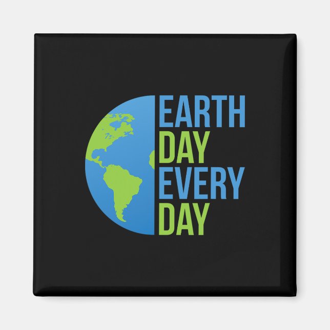 Íman Camisa de Mudança Climática - Dia da Terra - Camis (Frente)