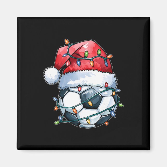 Íman Camisa de Natal de Futebol Camisa de Natal Diverti (Frente)