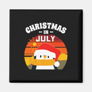 Íman Camisa De Natal Em Julho Camisas De Verão Pinguim