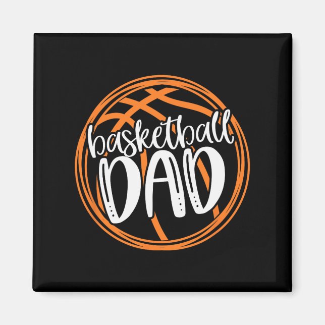 Íman Camisa de PAI de basquetebol (Frente)
