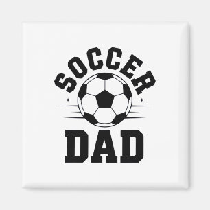 Íman Camisa de Pai de Futebol Para Fim de Semana de Pai