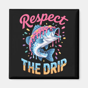 Íman Camisa de pesca para meninos Respeite o gotejament