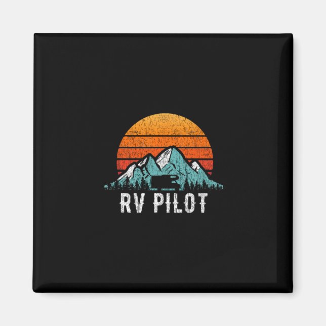 Íman Camisa de Piloto de Rv Presente de Viagem de Motor (Frente)