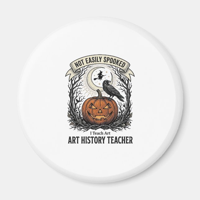 Íman Camisa de Professor de História da Arte com Gravaç (Frente)
