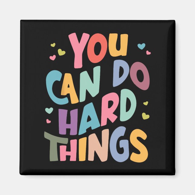 Íman Camisa De Professora Do Dia Você Pode Fazer Coisas (Frente)