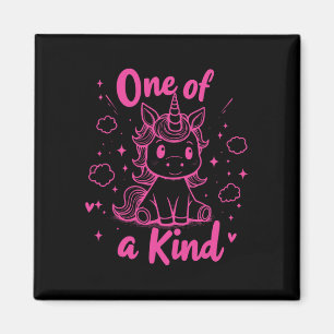 Íman Camisa de Unicórnio Única Cute Dia dos Namorados C