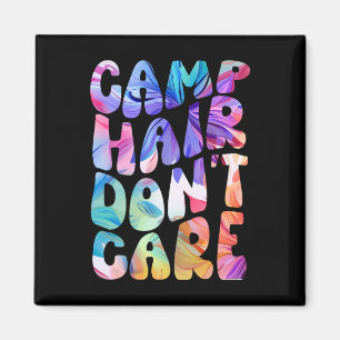 Íman Camisa de verão para menina Camp Hair Don't Care p