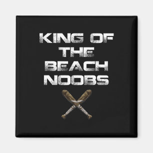 Íman Camisa De Vídeo Do King Of Beach Noobs