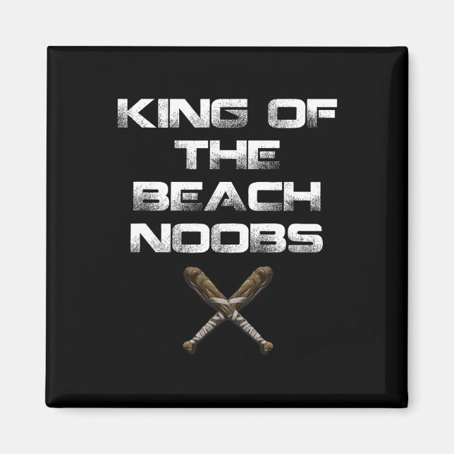 Íman Camisa De Vídeo Do King Of Beach Noobs (Frente)