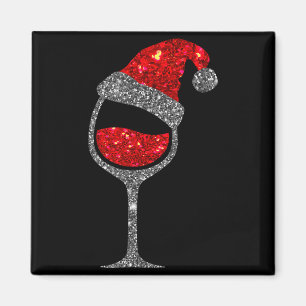 Íman Camisa de Vinho de Natal - Gl De Vinho Tinto Chapé
