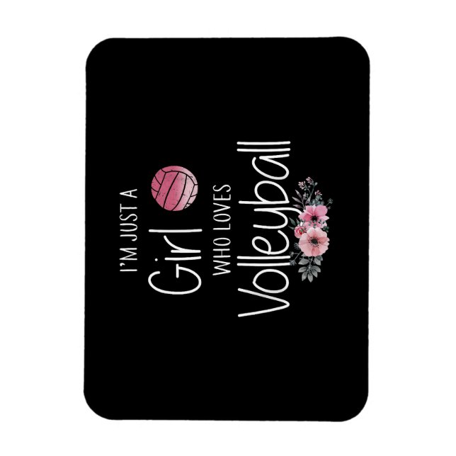 Íman Camisa De Voleibol Para Mulheres Adolescentes Fofo (Vertical)