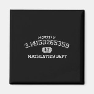 Íman Camisa Do Dia Pi 3.14 Pi Mathsport Departamento En