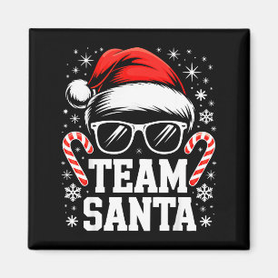 Íman Camisa do Time do Papai Noel Adulto Criança Natal