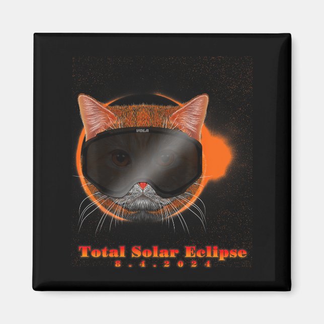 Íman Camisa Eclipse Solar 8 4 Gato (Frente)