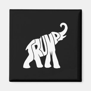 Íman Camisa Elefante Republicana Trump Para Apoiantes