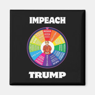 Íman Camisa engraçada anti-Trump para impeachment Trump