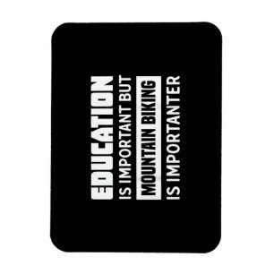 Íman Camisa engraçada de bicicleta de montanha - Bicicl