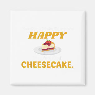Íman Camisa Engraçada De Cheesecake - Você não pode faz