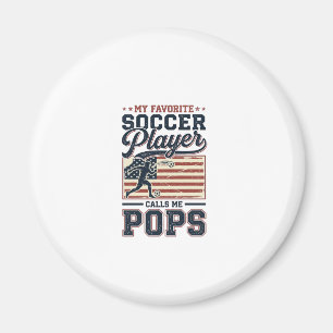 Íman Camisa engraçada de futebol Pops Desenho de gravur