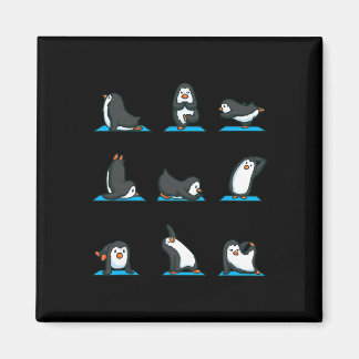Íman Camisa engraçada de pinguim para meninas mulheres 