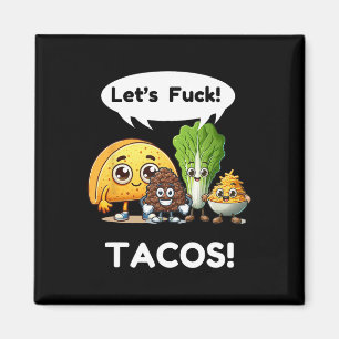 Íman Camisa Engraçada De Taco. Cinco De Mayo1