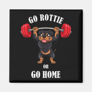 Íman Camisa engraçada de treino de Rottweiler Rottie Fi