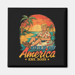 Íman Camisa Engraçada Do Golfo Dos Eua América No Leste