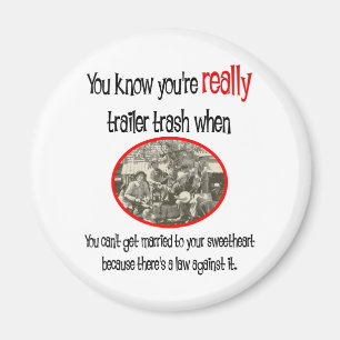 Íman Camisa engraçada do parque de caravanas