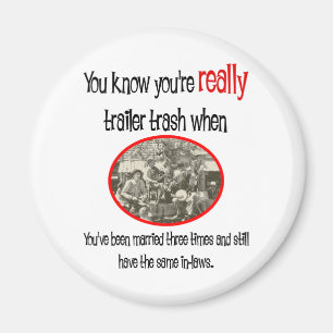 Íman Camisa engraçada do parque de caravanas