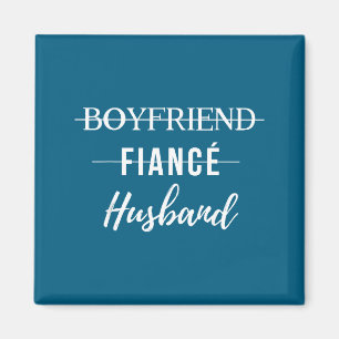 Íman Camisa Engraçada Namorado Noivo Marido Casamento N