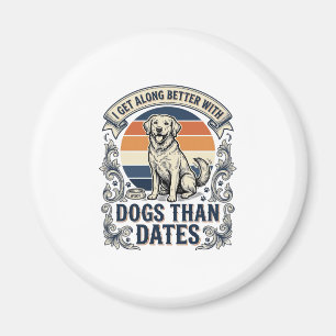 Íman Camisa engraçada para amante de cães Citação de gr