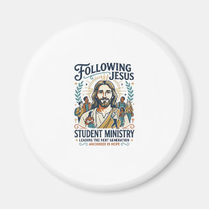 Íman Camisa Estilo Acampamento Juvenil Jesus Church Mer