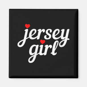 Íman Camisa Feminina Garota Nova Jersey Coração Engraça