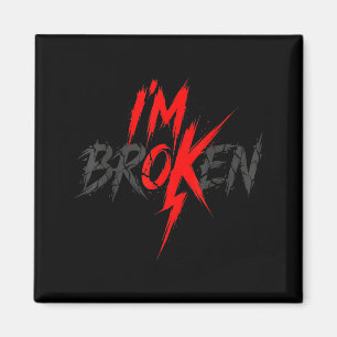 Íman Camisa Im Ok Quebrado Quebrado Ok Invisível