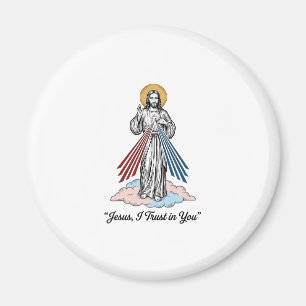 Íman Camisa Jesus Eu Confio em Você Vintage Desenho