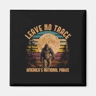 Íman Camisa Leave No Trace America Parques Nacionais Ca